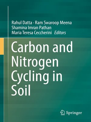 cover image of Carbon and Nitrogen Cycling in Soil